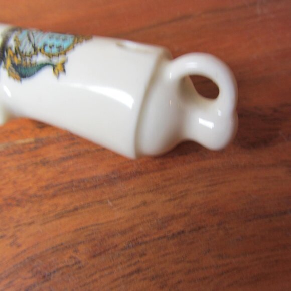 W.H. Goss crested heraldry china vintage Ilfracombe cannon (GC047 Grace) - Picture 8 of 9